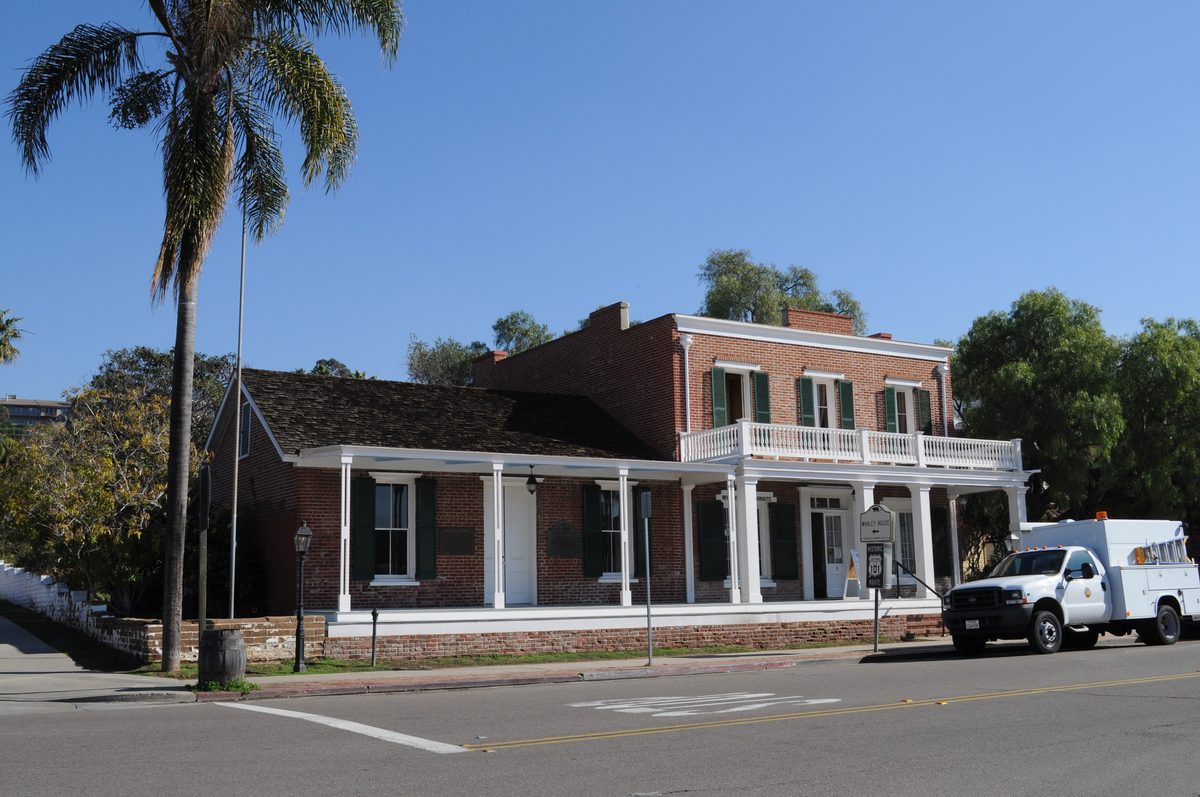 The Whaley House Museum in Old Town, daytime