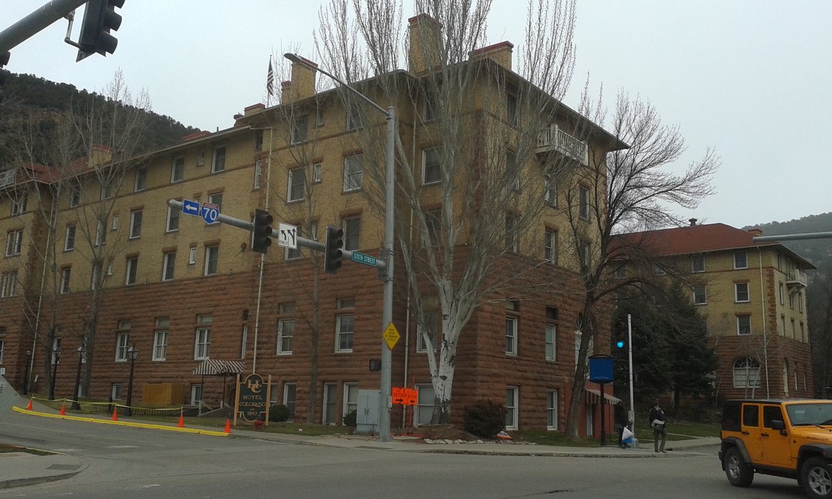 Hotel Colorado from the southwest corner