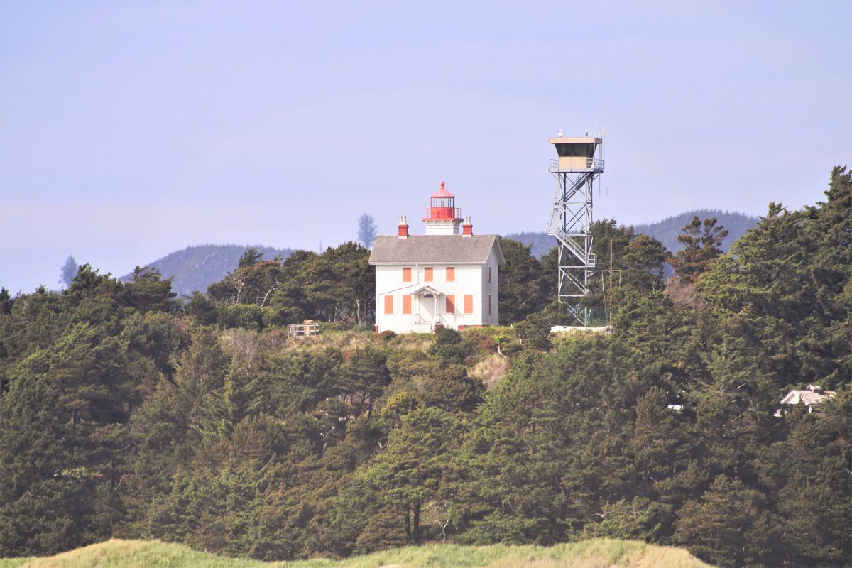 Yaquina Bay Lighthouse in Newport, Oregon