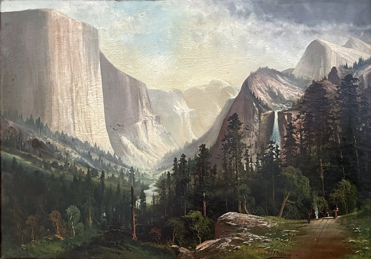 El Capitan rising above Yosemite Valley